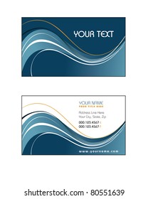 Business Card Template. Eps10 Format.