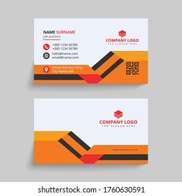 Business Card Template for business, finance, real estate and multipurpose use Template