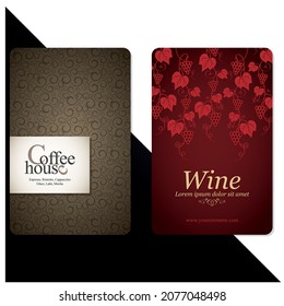 Plantilla de tarjeta de visita , Ilustración vectorial de estilo plano, tarjeta de visita creativa y profesional.