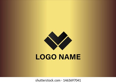 business card template with gold gradient luxury modern presentation template
