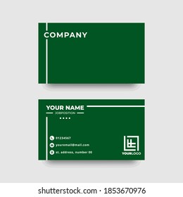 business card template. mock up vector.