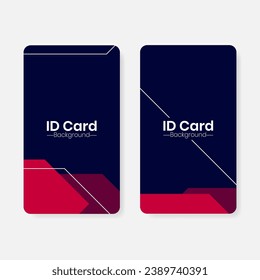 business card template with modern and colorful design