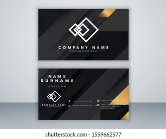 Business card template. modern design. minimal Eps 10
