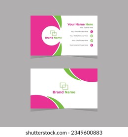 business card template, business card, Modern presentation, business card template, visiting card, geometric design, abstract design ,