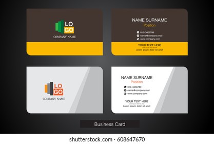 Business Card Template, Name card