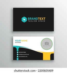 Business Card Template With Photo