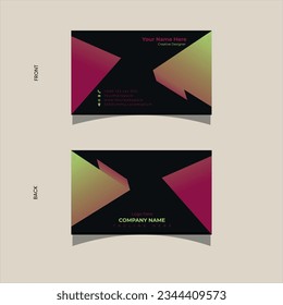 Business Card Template pro vector Graphic Design. Vector Illustration.