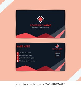 Business Card Template |  Professional Corporate Design 