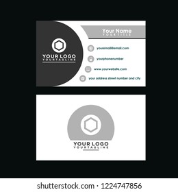 Business Card Template Vector