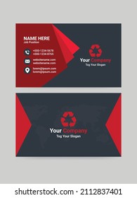 Business Card And Template Vector
