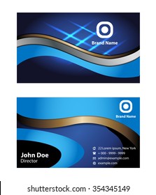 Business Card Template vector
