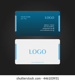 Business Card Template Vector