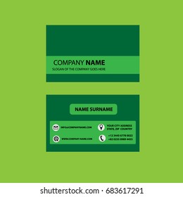 Business card Template vector