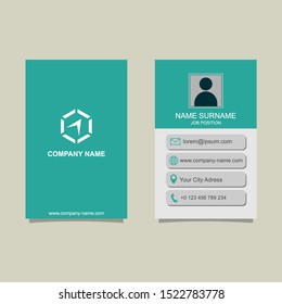 Business Card Template Vector Design