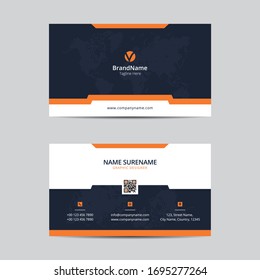 Vectordesign der Visitenkarte