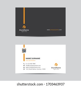 Business Card Template Vector Design