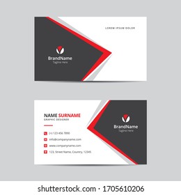Business Card Template Vector Design