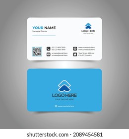 Business Card Template Vector Design