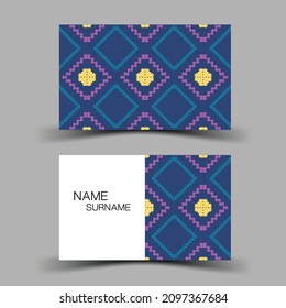 Plantilla de tarjeta profesional. Diseño de vectores. ilustración EPS10