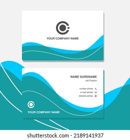 Business Card Template Vector Design