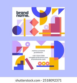 Business card template vector design in eps 10