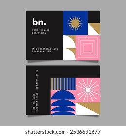 Business card template vector design in eps 10