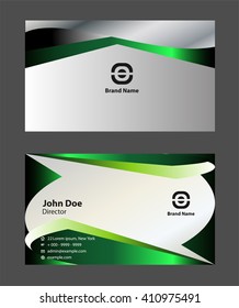 Business card template, vector design editable

