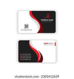 business card, business card template, vector elegant golden Professional modern simple unique blue, red, green minimalist creative business card design