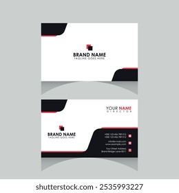 Tarjeta de visita, Plantilla de tarjeta de visita, Vector Elegante Profesional moderno simple y creativo diseño de tarjeta de visita para su empresa.