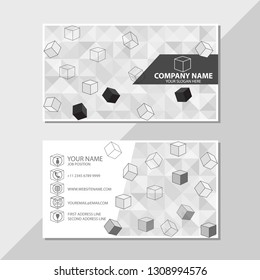Business card template vector illustration design