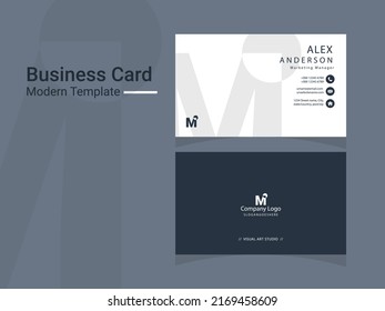 Business card template, vector illustration design
Minimal Modern Business Card Design template, for business and personal use, vector illustration design
white business card flat design template