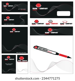 Business Card Template Vector illustration
