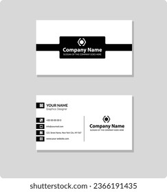 Business card template, vector illustration design