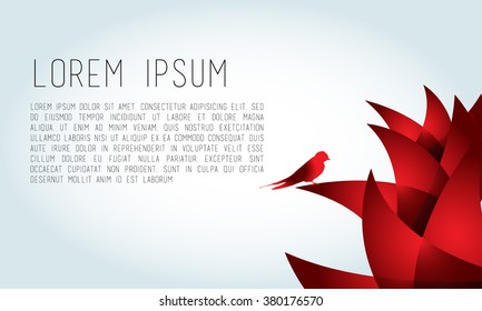 business card template. vector illustration