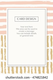 Business Card Template. Vector illustration.