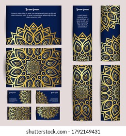 business card templates using vector illustration