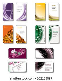 Business Card Templates. Vector Eps10.