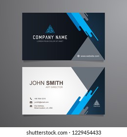 Business card templates. Vector Modern Creative and clean card design. Stationery design