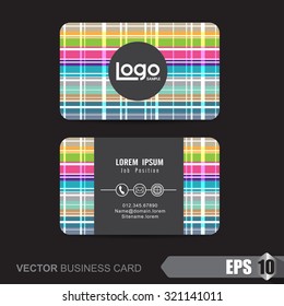 business card template,Vector illustration