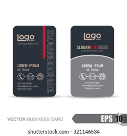 business card template,Vector illustration