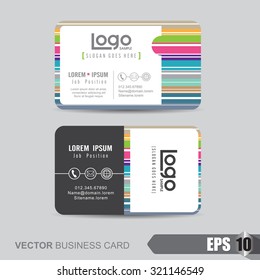 business card template,Vector illustration