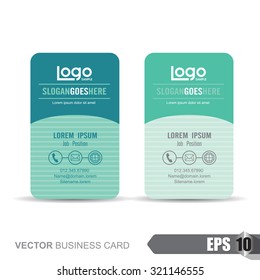 business card template,Vector illustration