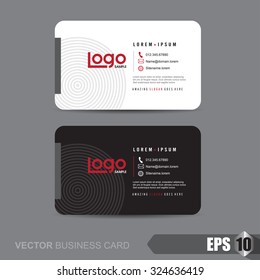 business card template,Vector illustration