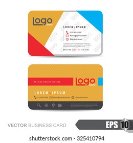 business card template,Vector illustration