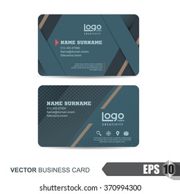 business card template,Vector illustration