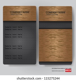 Business card for text,Vector