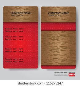 Business card for text,Vector