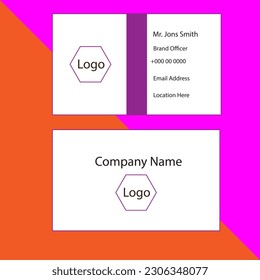 A business card typically includes the giver's name, company or business affiliation (usually with a logo) and contact information such as street addresses, telephone number(s), e-mail add.