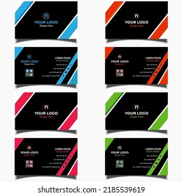 Tarjeta de presentación, diseño creativo único y profesional 