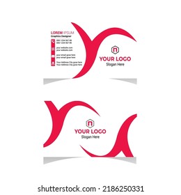 Visitenkarte, einzigartiges und professionelles kreatives Design 